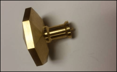 residential brass door knob
