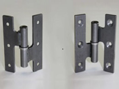 robotic welded steel hinge